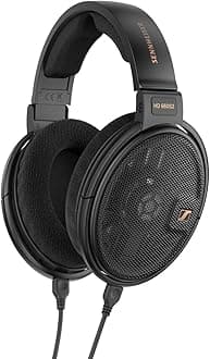 HD 660S2 Wired Audiophile Stereo Headphones with Deep Sub Bass, Optimized Surround, Transducer Airflow, Vented Magnet System and Voice Coil – Black