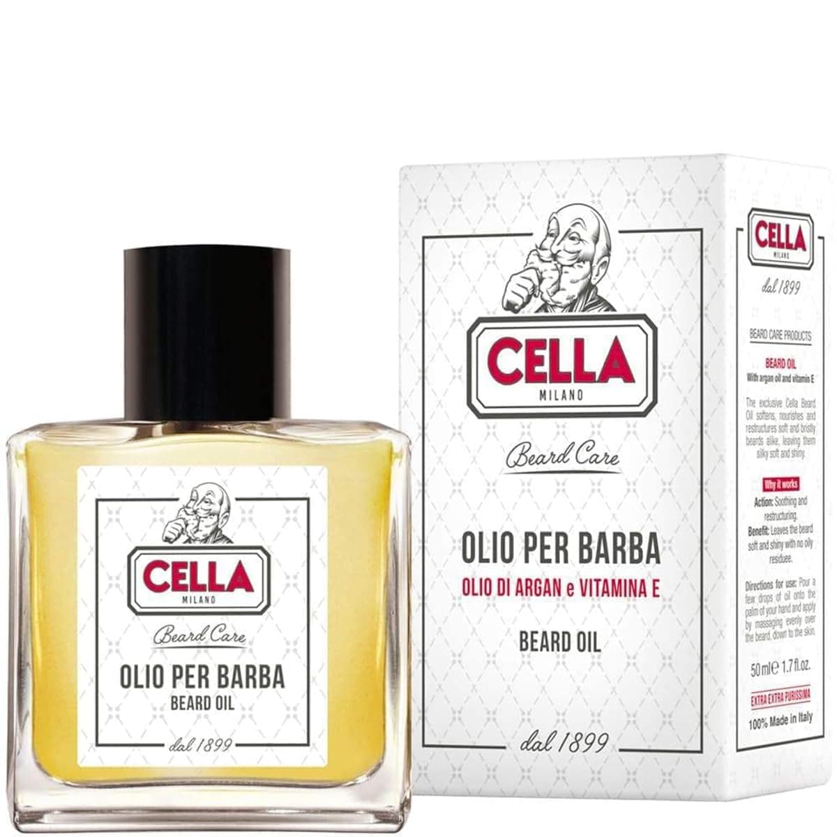 Cella Beard Oil, 50 ml