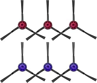 Side Brush Replacement Kits for Eureka E10S E20 Plus Robot Vacuum Cleaner Parts-6 Pack