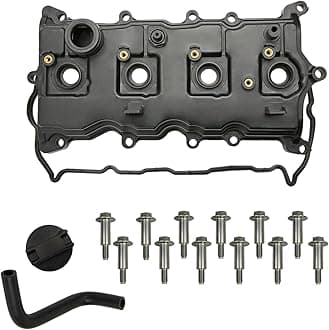MITZONE Valve Cover & Gasket & Bolt Compatible with 2007-2012 Nissan Altima Sentra SE-R 2.5L 13264-JA00A