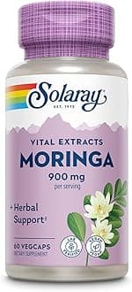 Solaray Moringa Leaf Extract, 450 mg, 60 Caps
