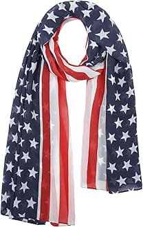 american flag scarf