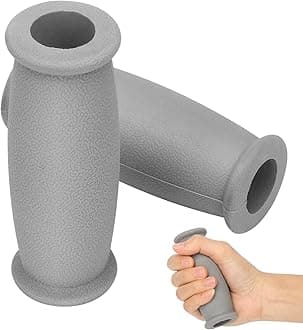 Crutch Hand Grip, AHIER Soft Rubber Crutches Handle Replacement Covers Medical Drive Cane Crutch Handgrips