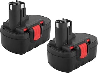 18V 4500mAh 2Pack Ni-MH BAT181 Battery for Bosch BAT180 BAT181 BAT025 BAT026 BAT160 BAT189 PSR18 VE-2 GSR VE-2 GSB18 VE-2 13618 22618 23618 1644K 1662B 3860CK