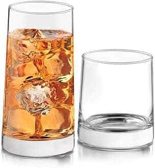 Libbey Cabos 16-Piece Tumbler and Rocks Glass Set