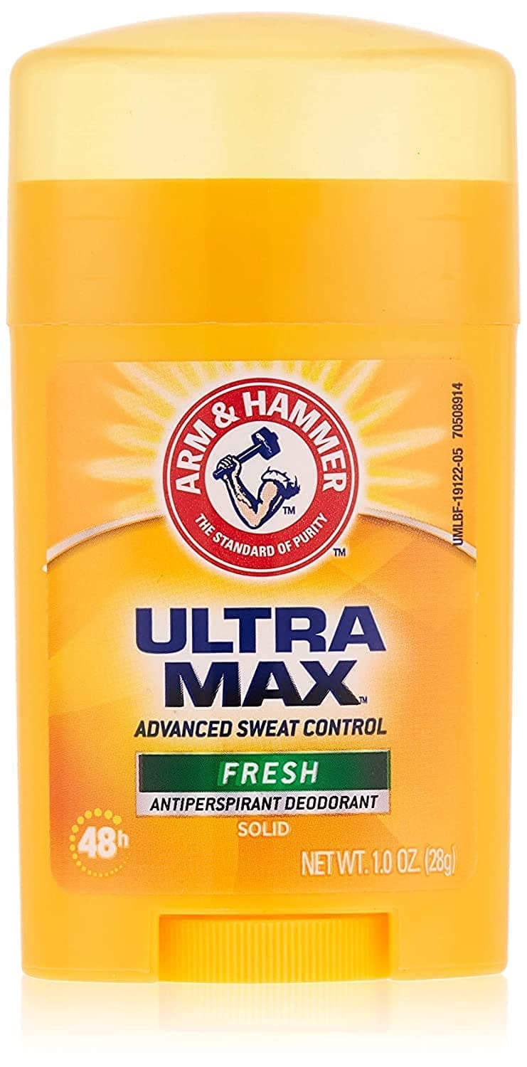 ARM & HAMMER Ultra Max Antiperspirant Deodorant -1oz (Pack of 2)
