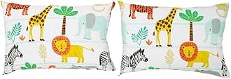 Safari and Jungle Animals - Kids - Pair of Pillowcases