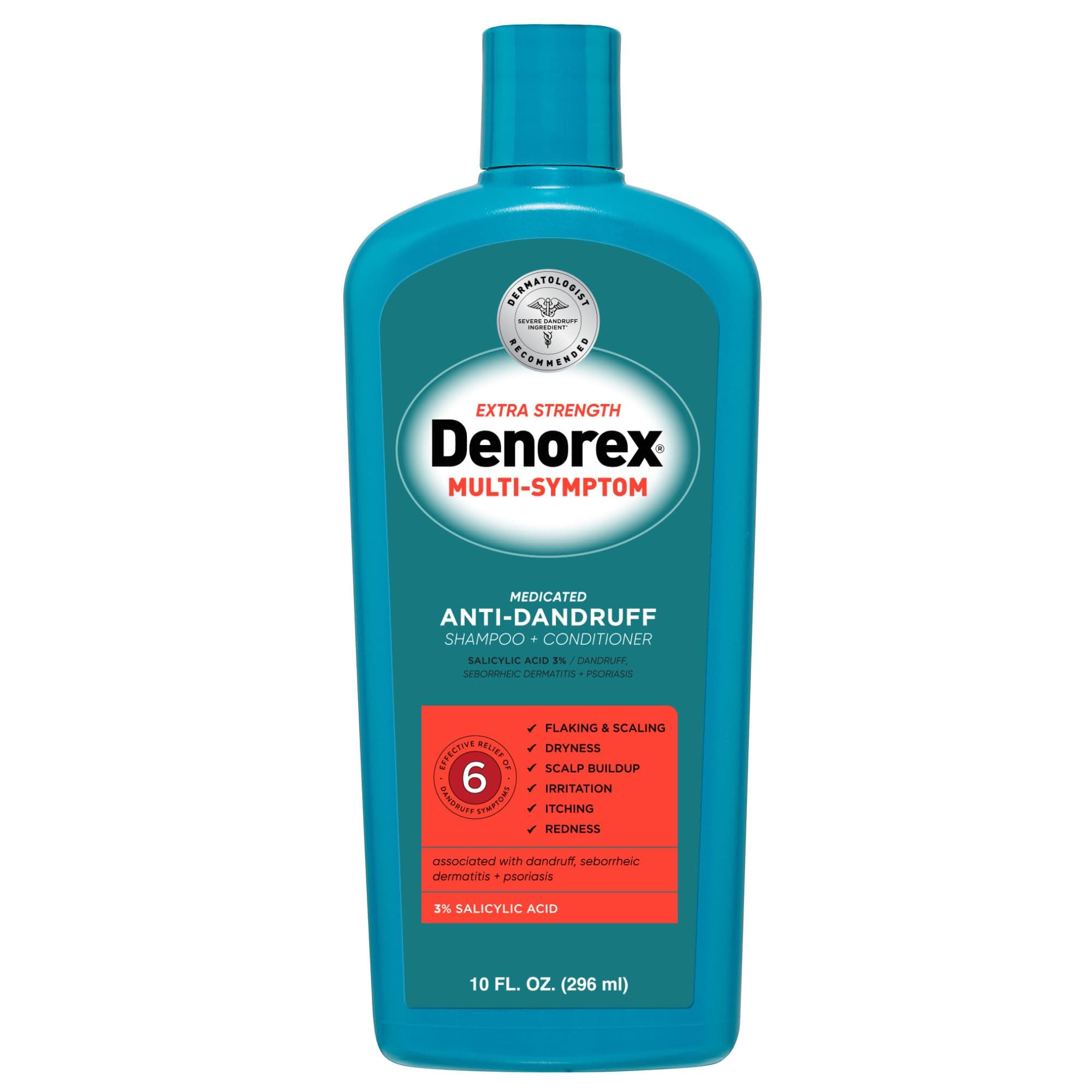Denorex Extra Strength Dandruff Shampoo and Conditioner, 10 Oz