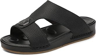 Arabic Slippers Men's Sandal Light Weight Slip On Ultra Soft Massage Grip Breathable Medical Water Proof Traditional Outdoor Arabic Sandals for Slippers Men