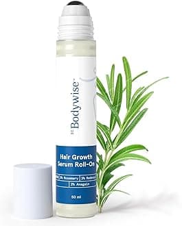 Rosemary Hair Growth Serum (Roll On)|Promotes Hair Growth & Stimulates Hair Follicles |3% Rosemary, 3% Redensyl & 2% Anagain | Hair Fall Control Serum For Unisex |For All Hair Types | 50Ml