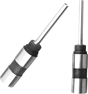 Utoolmart 3mm Paper Punch Drill, Straight Shank Hollow Bit Tool, for Hole Puncher Punching Binding Machine 2Pcs