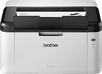 HL-1210W Mono Laser Printer | Single Function, Wireless | USB 2.0, Compact | A4 Printer | Home Printer | UK Plug