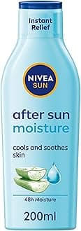 Nivea Sun Moisturising After Sun Lotion With Aloe Vera Silky Skin Feeling 200ml
