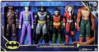 DC Batman 12 Inch Action Figures 6 Pack Gift Set