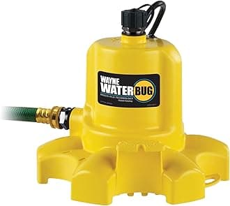 WAYNE WWB WaterBUG Submersible Pump with Multi-Flo Technology