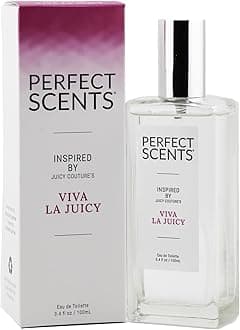 Perfect Scents Fragrances, Inspired by Juicy Couture’s Viva La Juicy, Women’s Eau de Toilette, CLEAN, Vegan, Paraben-Free, Phthalate-Free, Never Tested on Animals, 3.4 Fluid Ounces