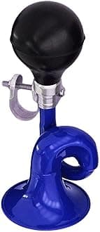 Coolrunner Bugle Horn, Retro Clown Horn, Kids Bike Horn, Classic Vintage Metal Twist Loudspeaker Siren Hooter Snail Air Horn for Vehicles Bicycles Golf Cart