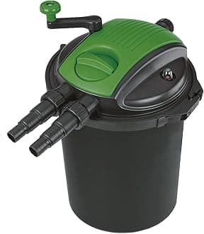 Turn2Clean Pond Filter (15000 Ltr Pond 18W UVC), Black