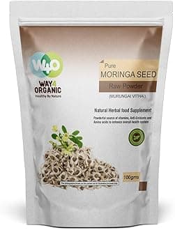Pure Moringa Seed Raw Powder - 100g