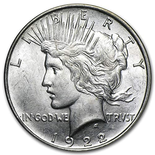 1922 P Silver Peace Dollar US Mint Uncirculated