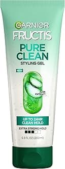 Fructis Style Pure Clean Styling Gel 6.8 Fl Oz, 1 Count, (Packaging May Vary)