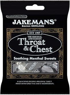 Jakemans Throat and Chest Menthol Sweets 100G