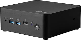 MSI Cubi NUC 1M Intel Core 7 150U Desktop PC, NUC, SFF, Mini Computer, HTPC, (16GB RAM, 1TB Storage, Windows 11 PRO), Intel Graphics/DDR5/Dual ThunderBolt 4/Dual HDMI/Dual LAN/WiFi 6E/BT 5.3/VESA