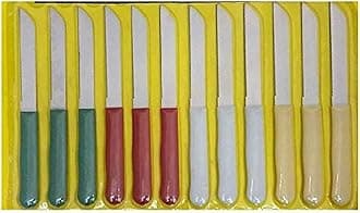 Stainless Steel Kitchen Knives Set (12 Pieces)