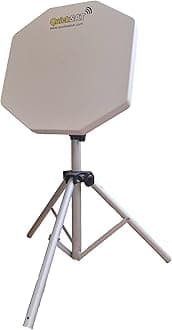 Falcon QuickSAT QS80 Deluxe, Portable Satellite TV System for Caravans and Motorhomes (DELUXE, QS80)