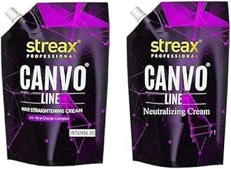 Canvo Line Big Straightening Cream And Neutralizing Cream (Intense)