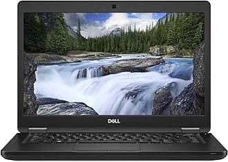 Dell Latitude 5490 14-inch FHD Laptop PC, Intel Core i5-8250U 1.6GHz, 16GB RAM, 256GB SSD M.2-NVMe, Windows 10 Pro 64Bit, CAM (Renewed)