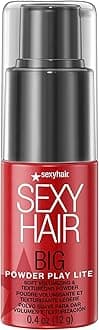sexy hair Big Powder Play Lite Soft Volumizing & Texturizing Powder, 0.4 Oz | Up to 50% More Volume | Lightweight Powder | Invisibible