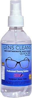 CERO ® LENS CLEANS, Quick Dry Spectacle Lens Decontaminant and Cleaner Spray (190ml)