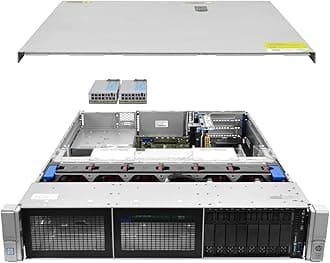 HP ProLiant DL380 G9 Server 2X E5-2690v4 2.60Ghz 28-Core 128GB RAM 8X Caddies (Renewed)