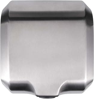Goetland UL Approved Commercial Hand Dryer 1800w Stainless Steel Automatic High Speed Heavy Duty Hand Blower Dull Polished for Bathroom Business Restaurant Industrial Home Use