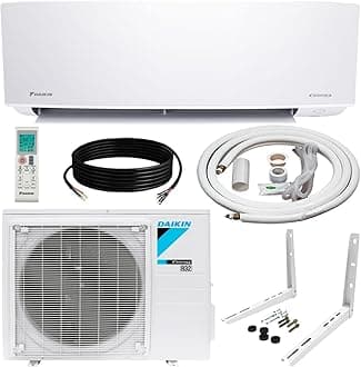 24,000 BTU 21 SEER2 Oterra R32 Series Ductless Mini-Split Air Conditioner with Installation Kit and Wall Bracket- 230V
