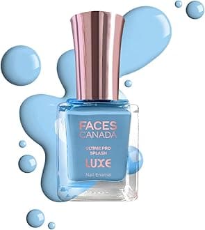 Ultime Pro Splash Luxe Nail Enamel - Onahau Bay (L03), 12ml | Glossy Finish | Quick Drying | Long Lasting | High Shine | Chip Defiant | Even-Finish | Vegan | Non-Toxic | Ethanol-Free