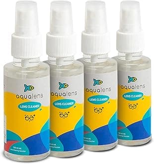 Aqualens Spectacle lens cleaner | Pack of 4 (100 ML each)