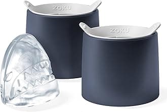 ZOKU Ice Ball Maker 2pc Shark Ice Maker Easy Fill