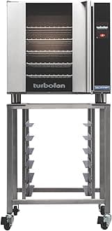 Moffat Turbofan E32 Full Size Countertop Electric Convection Oven w/Stand, Single Deck, Touch Control, 220-240v/50/60/1ph