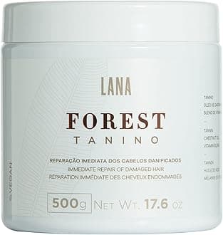 Lana Brasiles | Forest Tanino Repair Mask | Immediate Repair Of Damaged Hair | 500 gr / 17.6 oz.