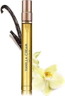 Pheromones Perfumes for Women, No. 54 Vanilla Cream Scent, Vanilla Perfume Oil, Advanced Fragrance Perfume for Woman, 0.34fl./10ml Gourmand Parfum, Travel Size Perfumes for Women,Made in USA