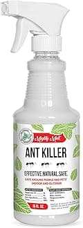 Mighty Mint Peppermint Oil Ant Killer Spray – Natural Ant Repellent for Indoor & Outdoor Use – Plant-Based Insect & Pest Control – 16 oz