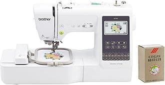 Brother SE700 Sewing and Embroidery Machine, and SAEMB7511 100-Piece 75/11 Embroidery Needles
