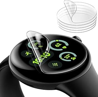JETech Screen Protector for Google Pixel Watch 4/3 / 2/1 41mm, Anti-Scratch Self-Healing Soft TPU Film, HD Clear, 6-Pack