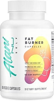 Premium Fat Burner Supplement, Metabolism Booster and Appetite Suppressant, 60 Day Supply, Packaging May Vary