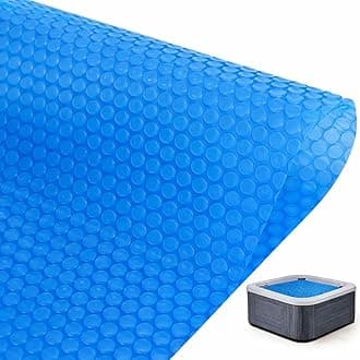 Gekufa Spa and Hot Tub Bubble Insulating Cover 8ft x 8ft Thermal Solar Blanket Cover(16 Mil)