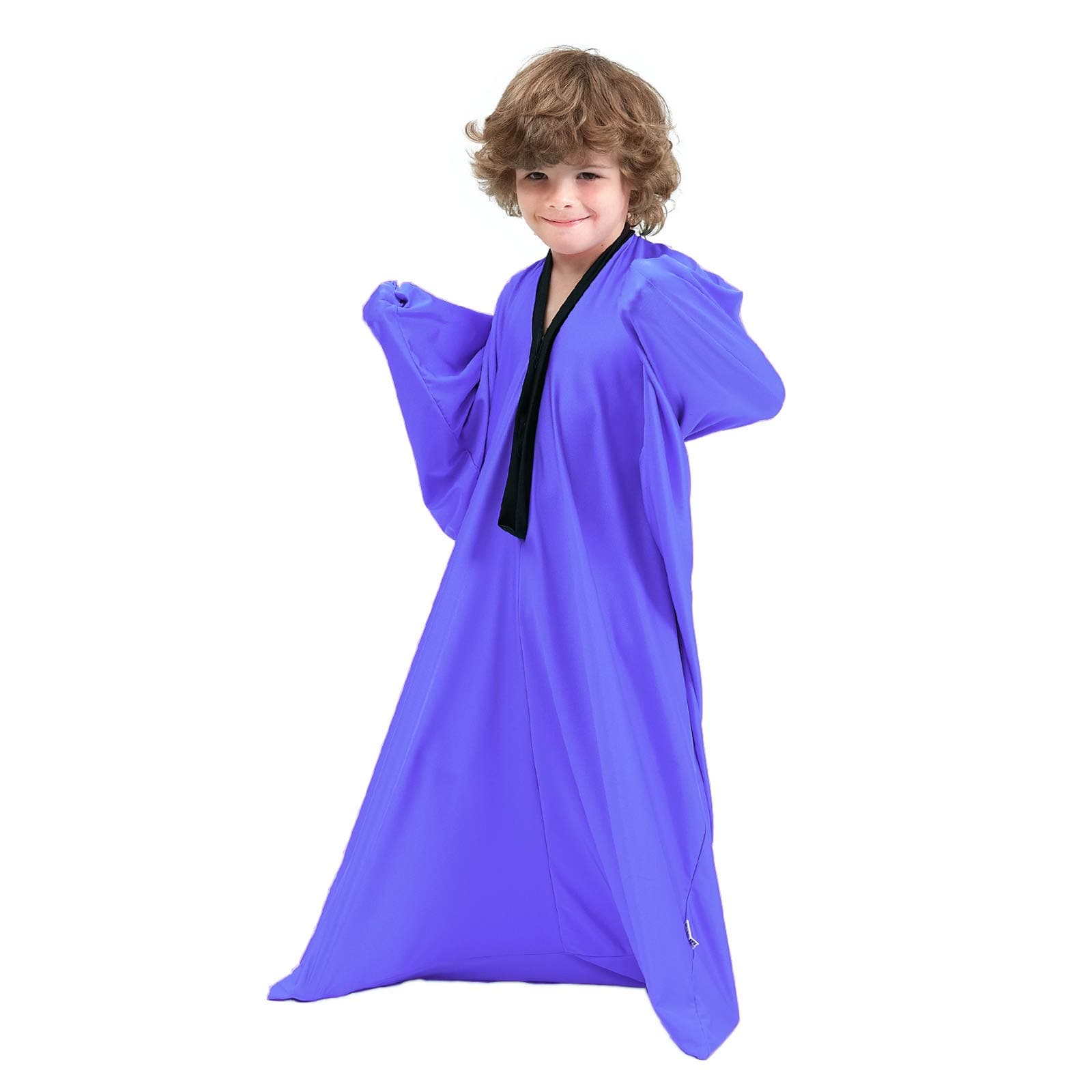 SANHO Sensory Sock, Medium, 47''Hx27''W, Ideal for 6-9 years old Sensory Kids, 41"-51" Height, Updated (Purple)