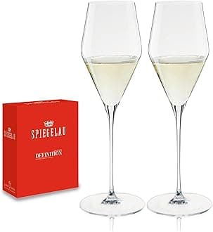 Definition Chalice Champagne 25 cl Set of 2 in Cristallo