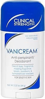Anti-Perspirant Deodorant for Sensitive Skin - 2.25 oz - Clinical-Strength Deodorant with 24-Hour Protection - Unscented